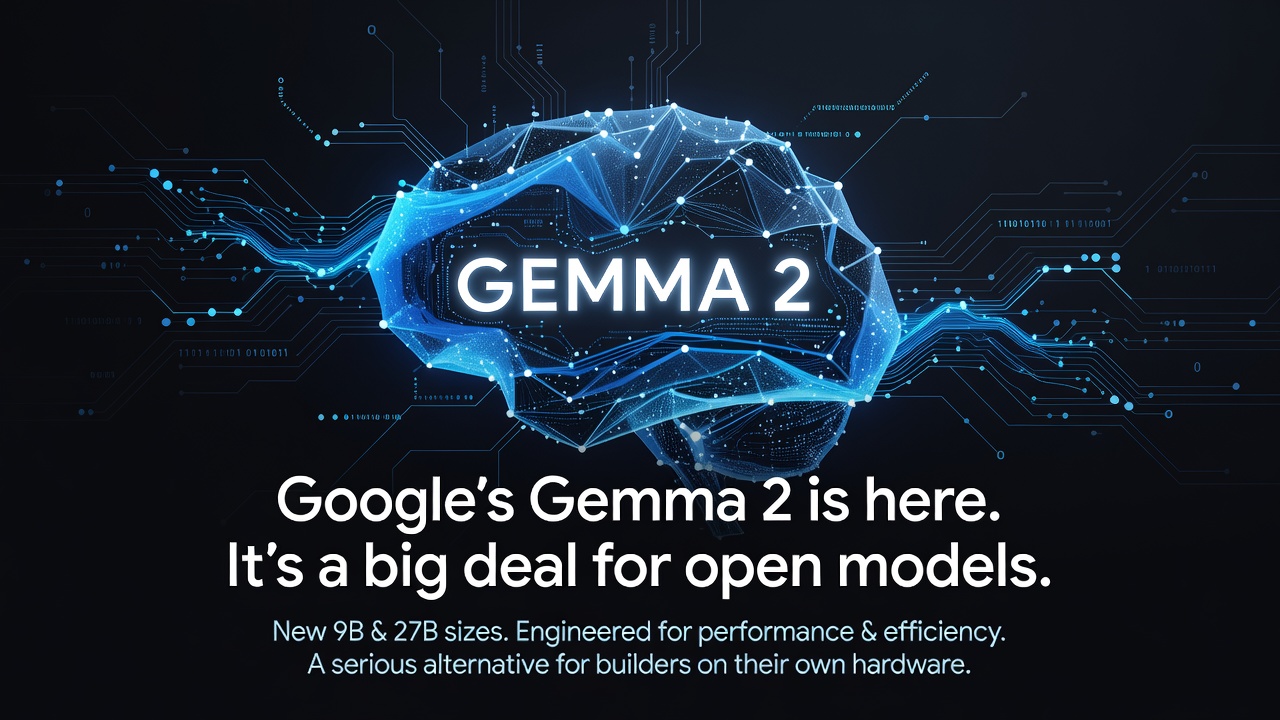 Google's Gemma 2 is here. It's a big deal for open models.