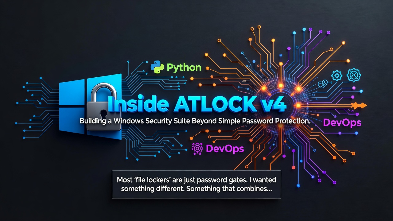 🔒 Inside ATLOCK v4: Building a Windows Security Suite Beyond Simple Password Protection