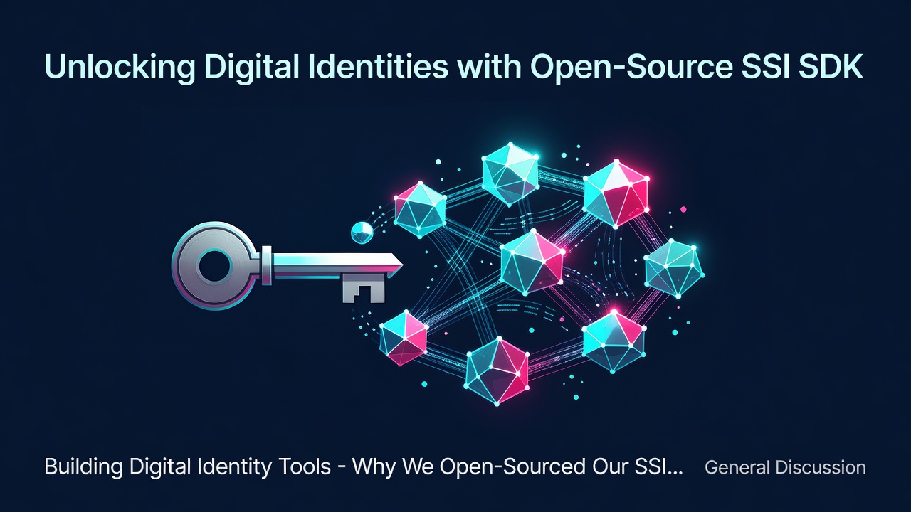 Unlocking Digital Identities with Open-Source SSI SDK