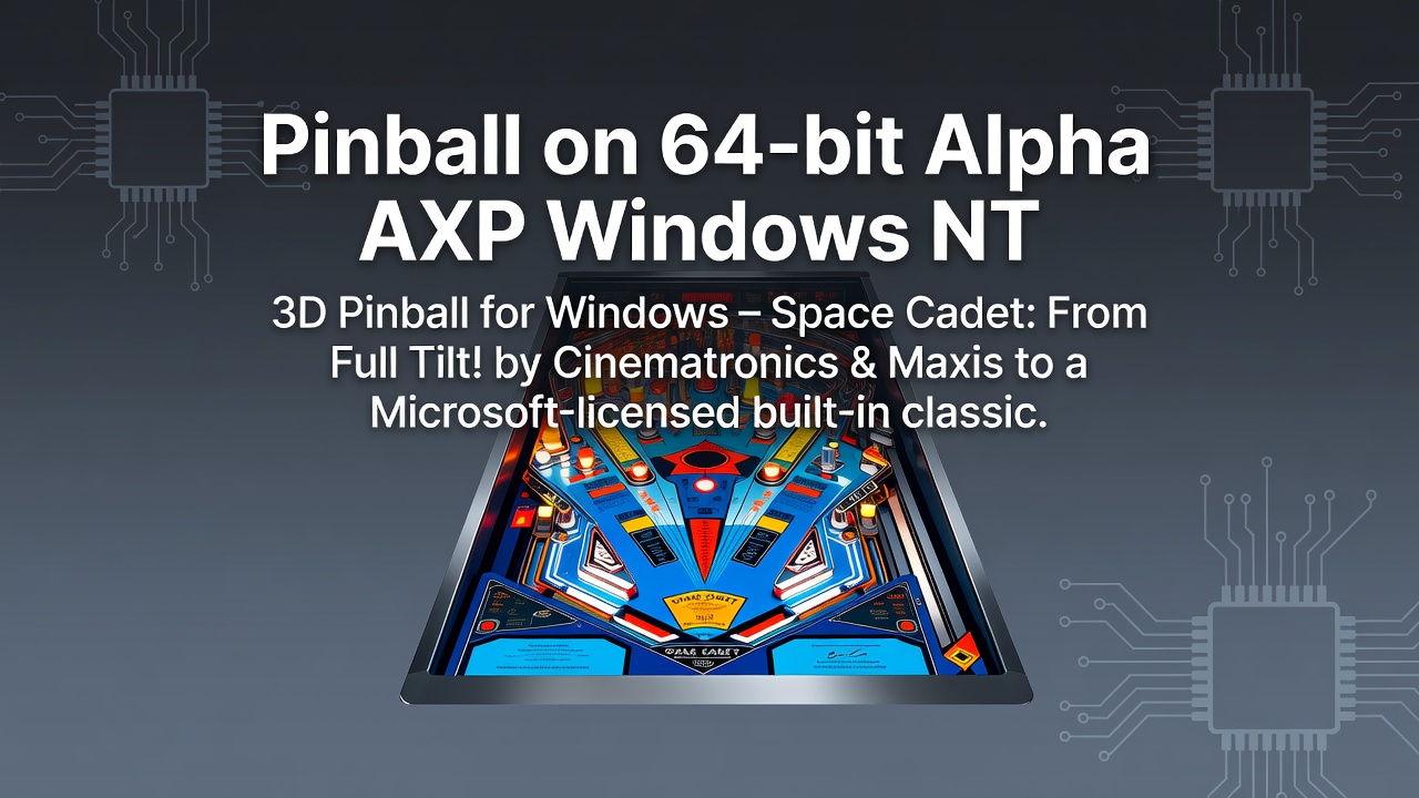 Pinball on 64-bit Alpha AXP Windows NT