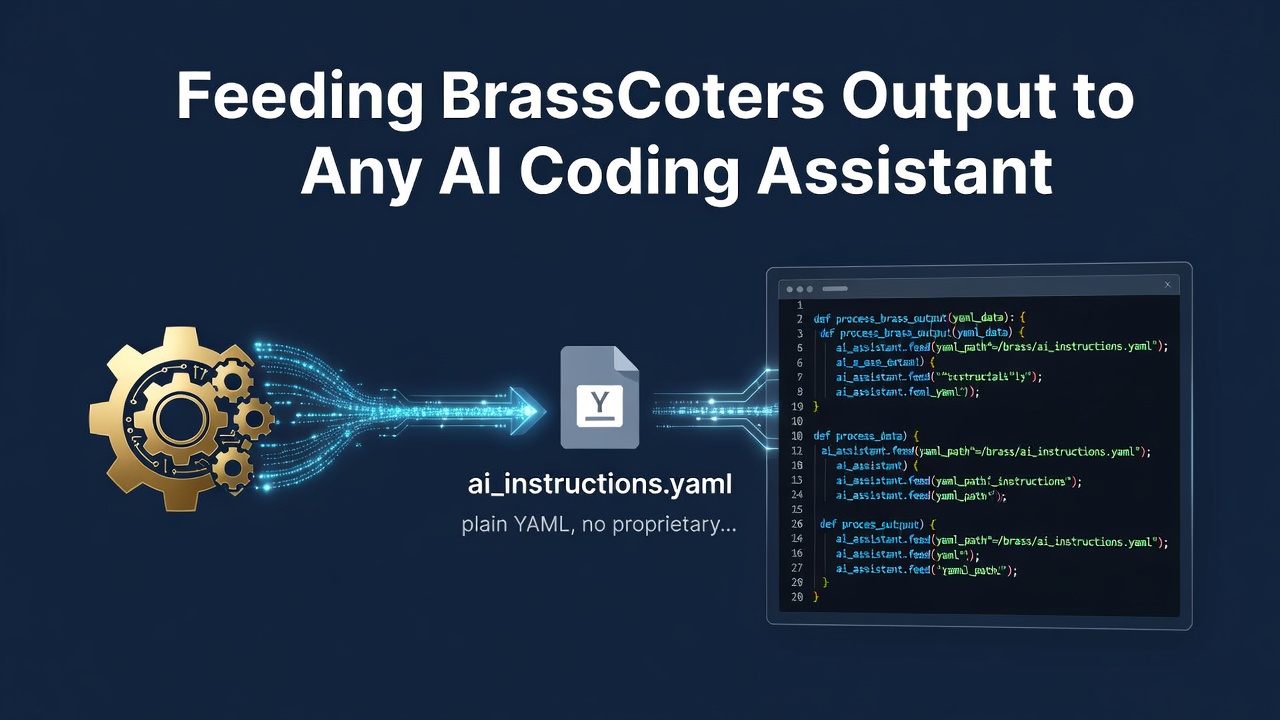 Feeding BrassCoders Output to Any AI Coding Assistant