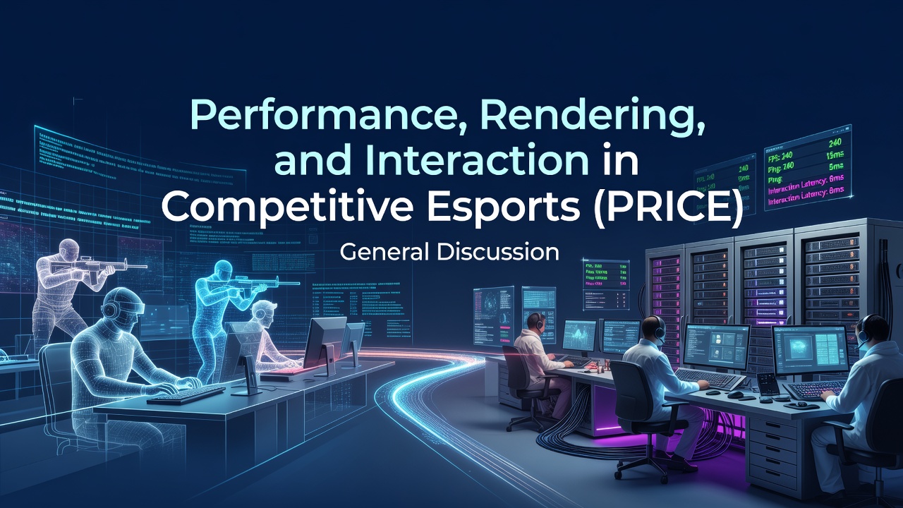 Performance, Rendering, and Interaction in Competitive Esports (PRICE)