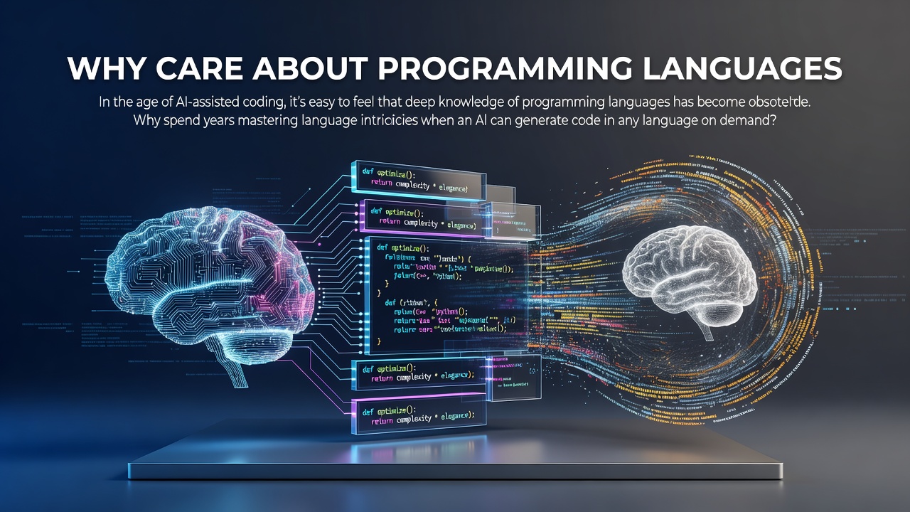Why care about programming languages