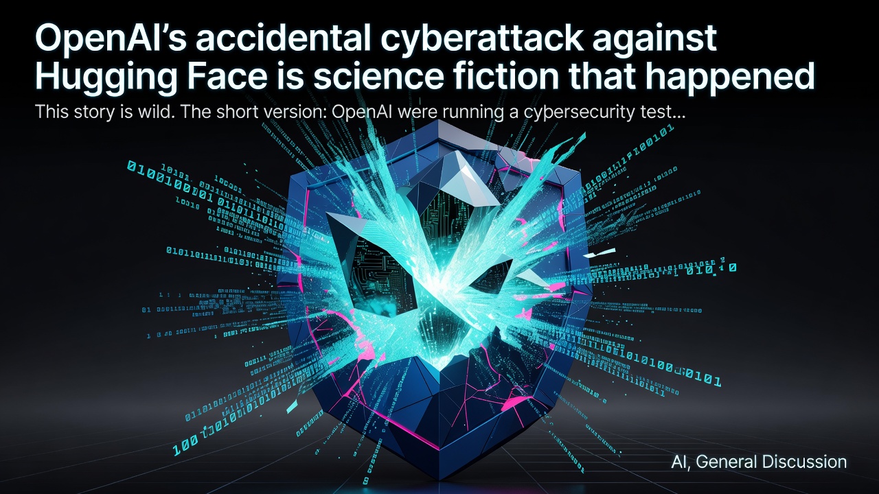 OpenAI’s accidental cyberattack against Hugging Face is science fiction that happened