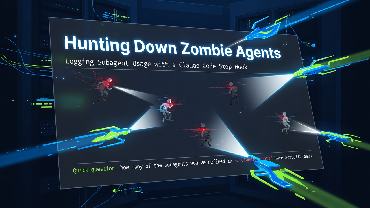 Hunting Down Zombie Agents: Logging Subagent Usage with a Claude Code Stop Hook