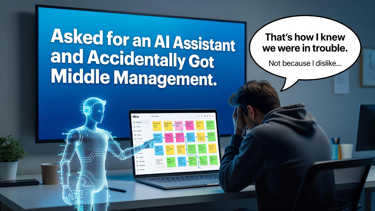 Asked for an AI Assistant and Accidentally Got Middle Management.