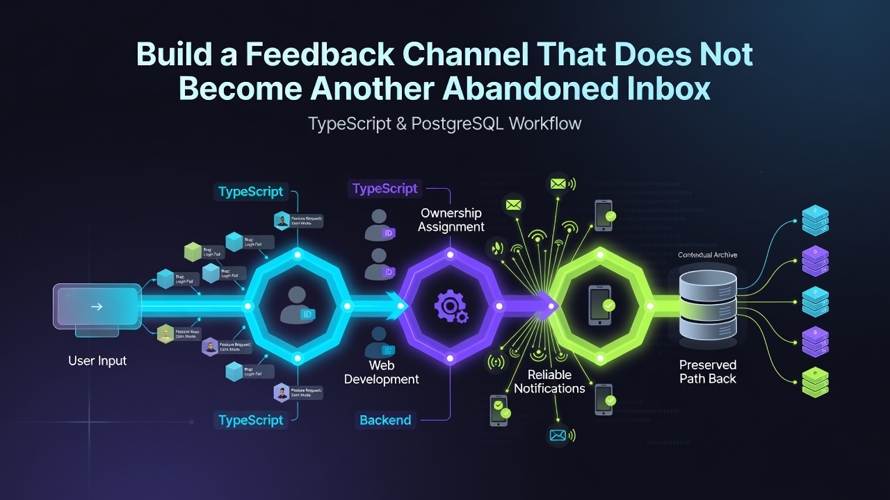 Build a Feedback Channel That Does Not Become Another Abandoned Inbox