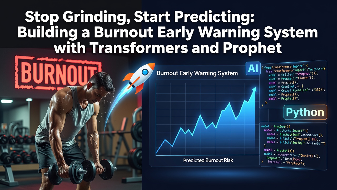 Stop Grinding, Start Predicting: Building a Burnout Early Warning System with Transformers and Prophet 🚀