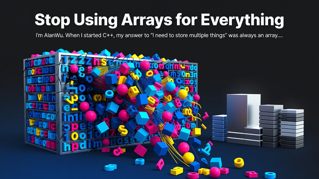 Stop Using Arrays for Everything