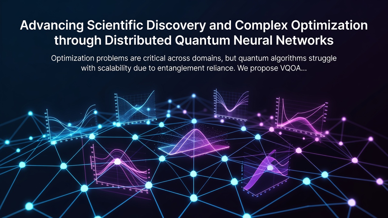 Advancing Scientific Discovery and Complex Optimization through Distributed Quantum Neural Networks