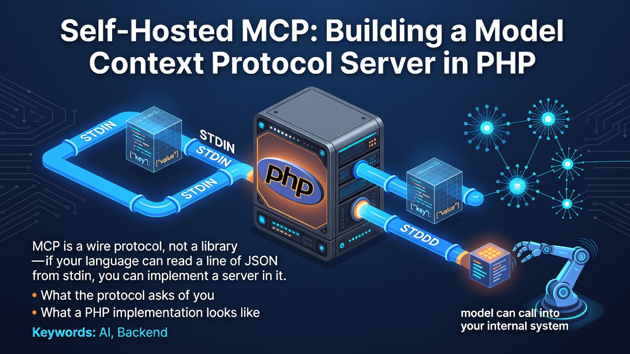 Self-Hosted MCP: Building a Model Context Protocol Server in PHP