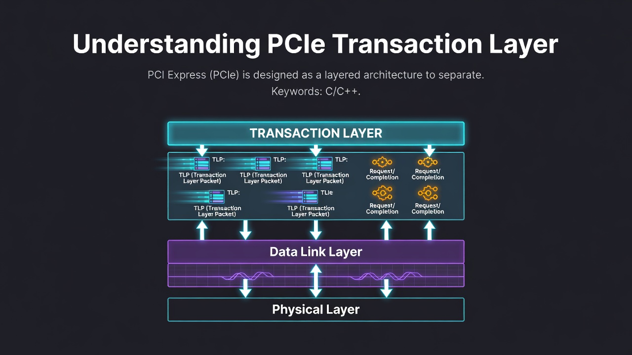 Understanding PCIe Transaction Layer