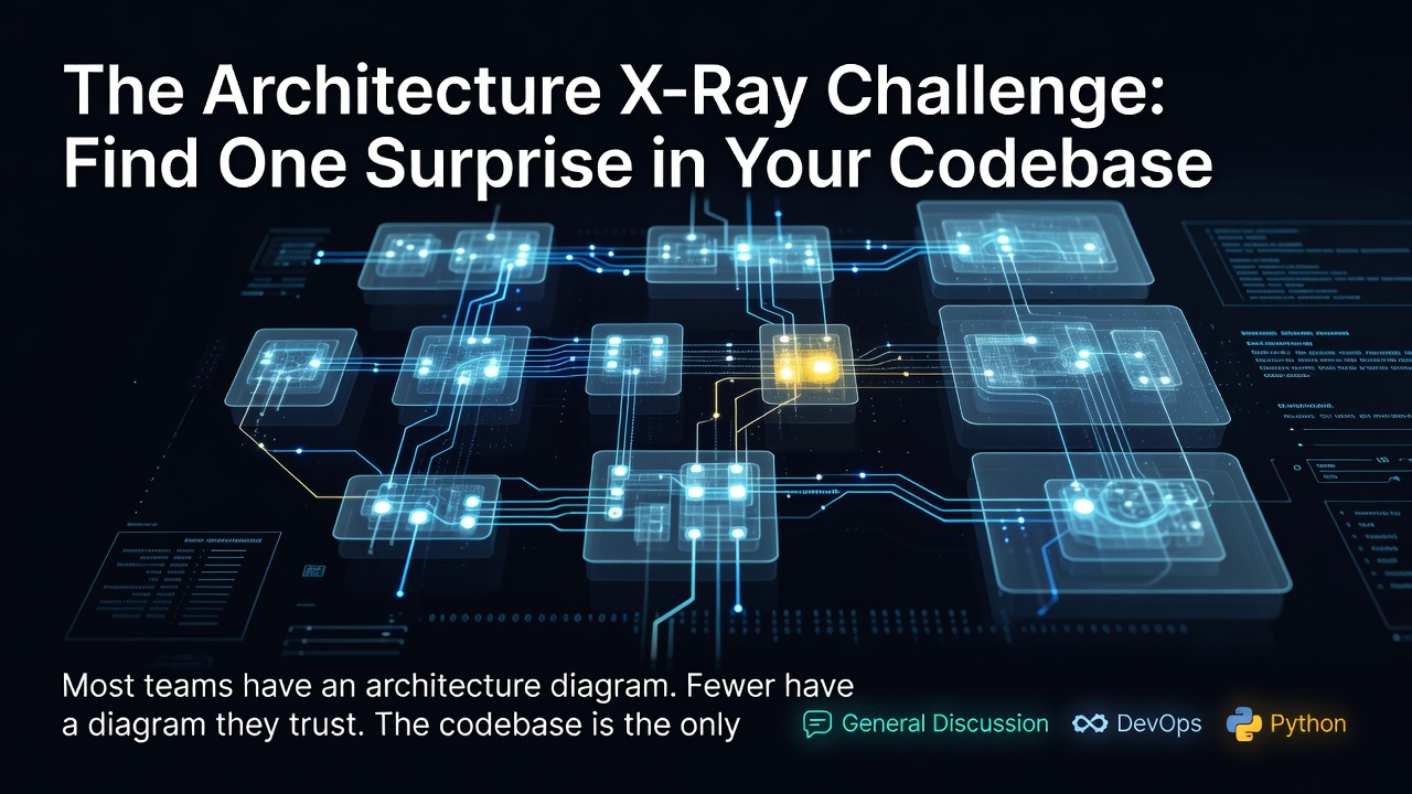 The Architecture X-Ray Challenge: Find One Surprise in Your Codebase