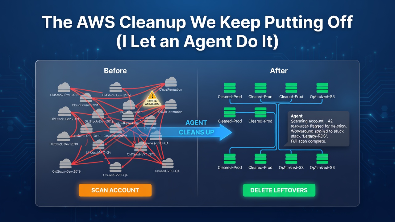 The AWS Cleanup We Keep Putting Off (I Let an Agent Do It)