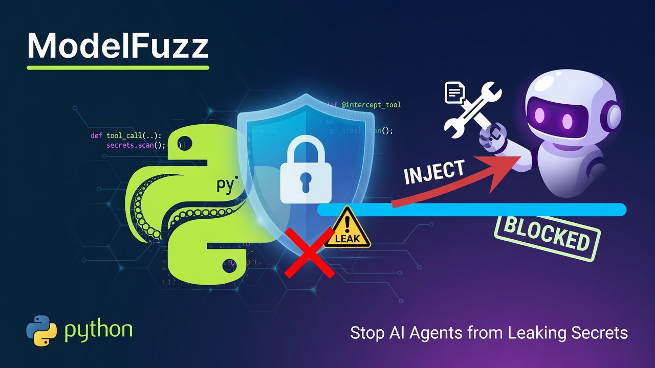 I built a Python library to stop AI agents from leaking secrets (ModelFuzz)