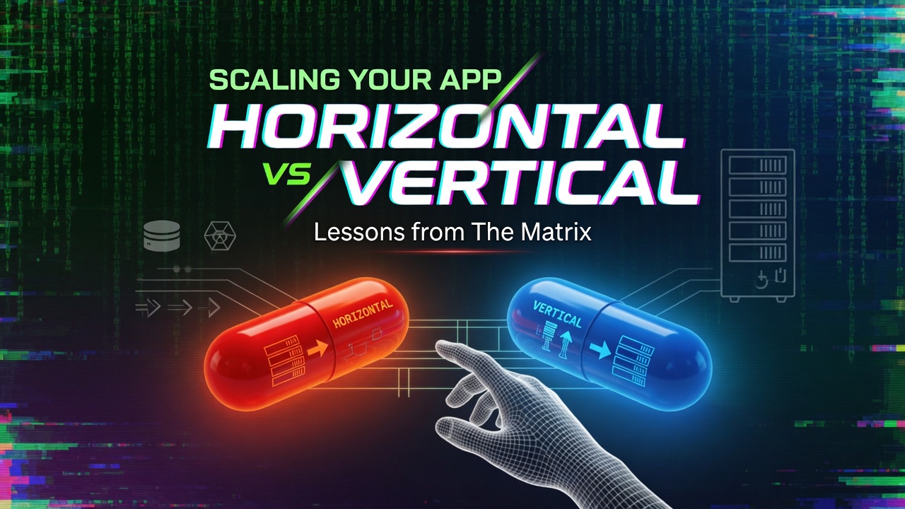 Scaling Your App: Horizontal vs Vertical — Lessons from *The Matrix*