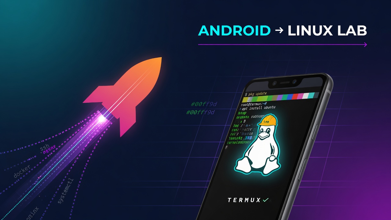 🚀 Turning My Android Phone into a Linux Lab with Termux (Instead of Paying for a VPS)