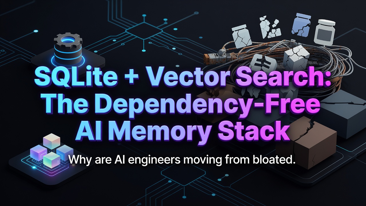 SQLite + Vector Search: The Dependency-Free AI Memory Stack