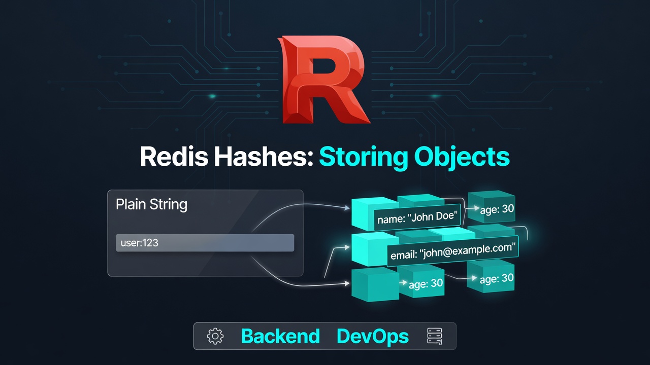 Redis Hashes: Storing Objects