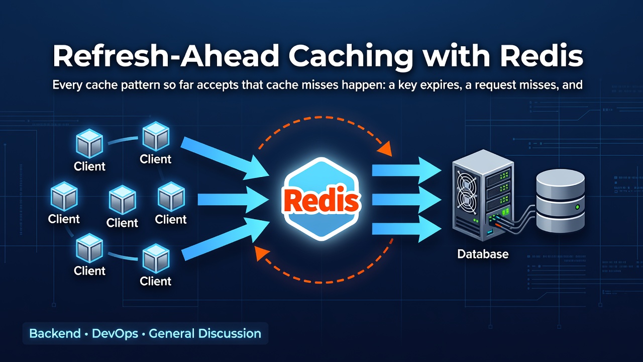 Refresh-Ahead Caching with Redis