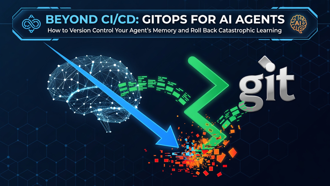 Beyond CI/CD: GitOps for AI Agents - How to Version Control Your Agent's Memory and Roll Back Catastrophic Learning