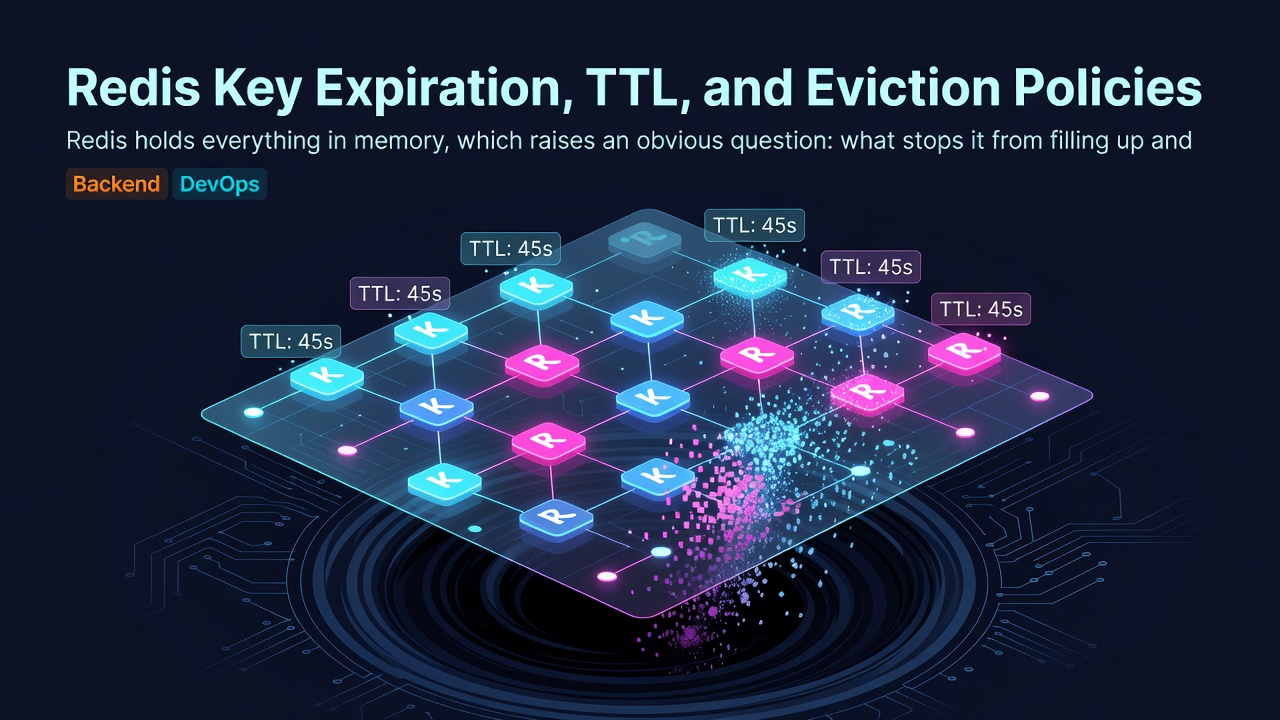 Redis Key Expiration, TTL, and Eviction Policies