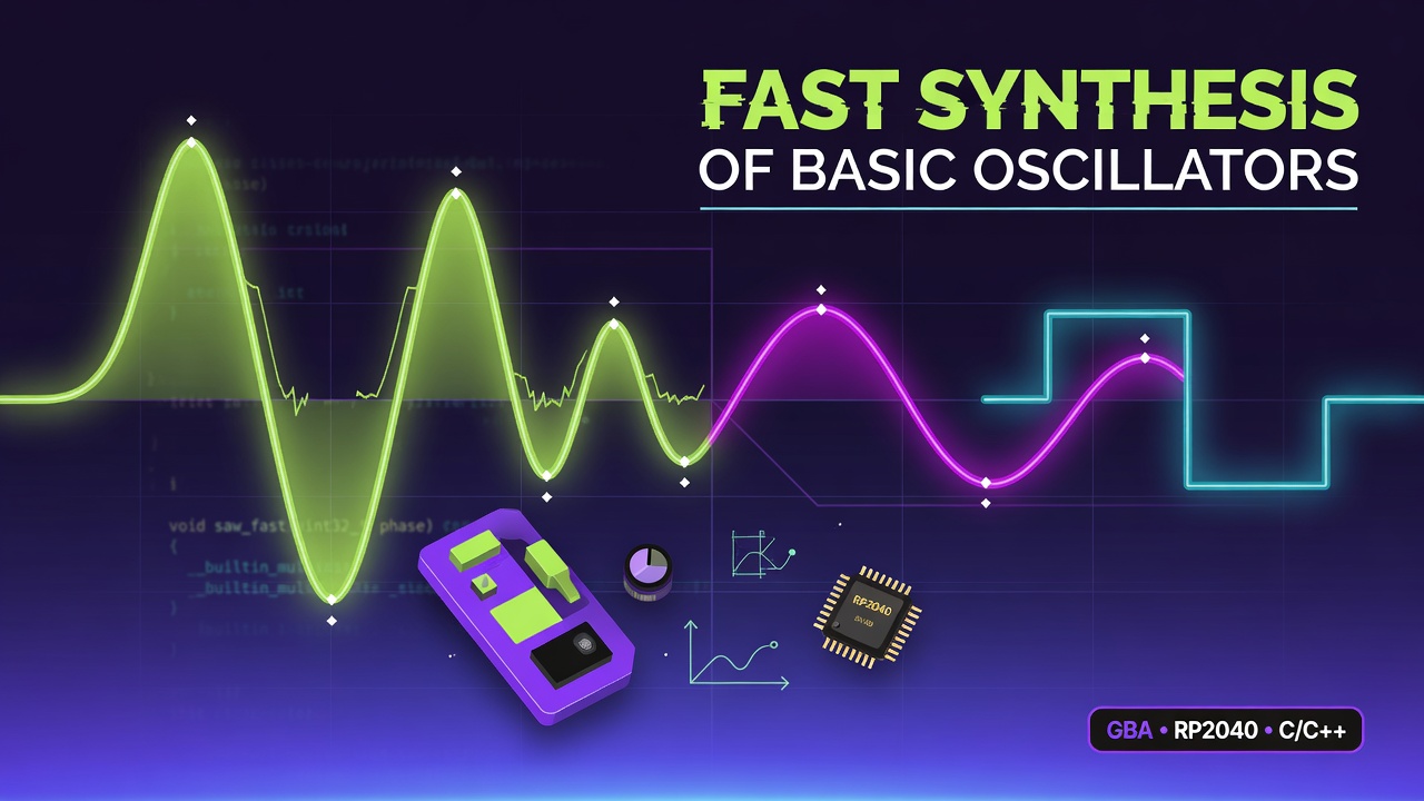 Fast Synthesis of Basic Oscillators
