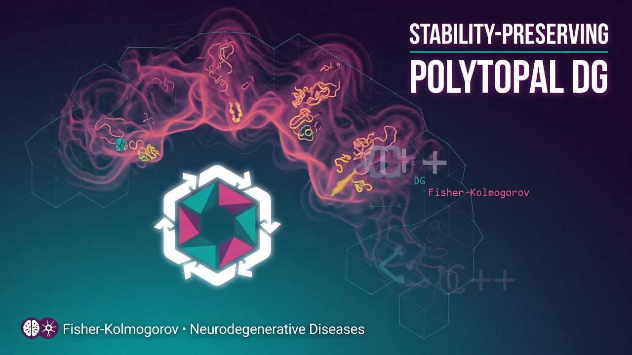 A stability-preserving polytopal discontinuous Galerkin method for the Fisher-Kolmogorov model with applications to neurodegenerative diseases