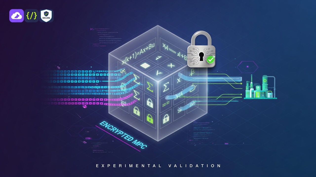 Safety and Security: Experimental Validation of Encrypted Model Predictive Control