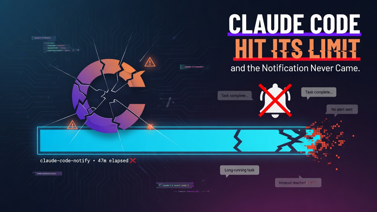 Claude Code Hit Its Limit — and the Notification Never Came.