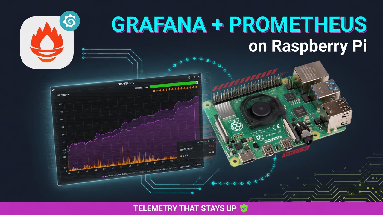 Grafana + Prometheus on a Raspberry Pi: Build a Telemetry Dashboard That Actually Stays Up