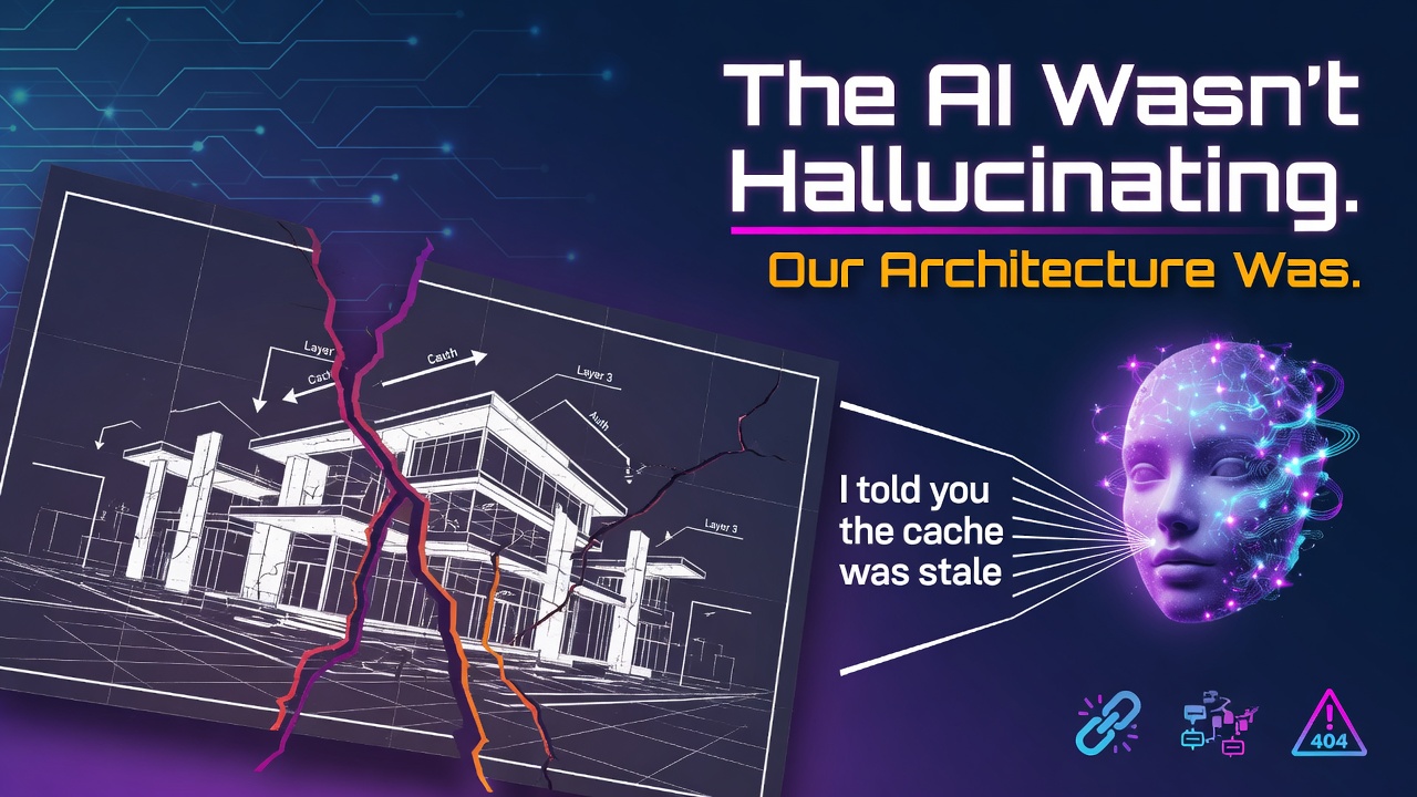 The AI Wasn't Hallucinating. Our Architecture Was.