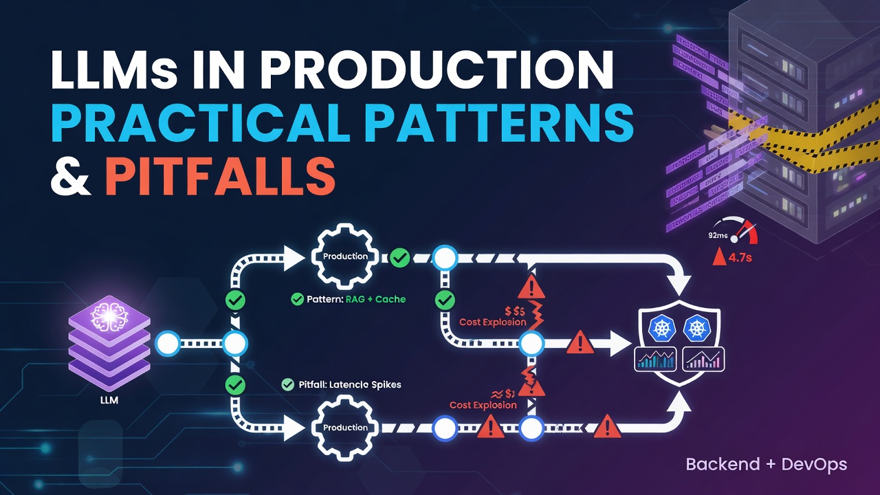 Integrating LLMs into Production: Practical Patterns and Pitfalls