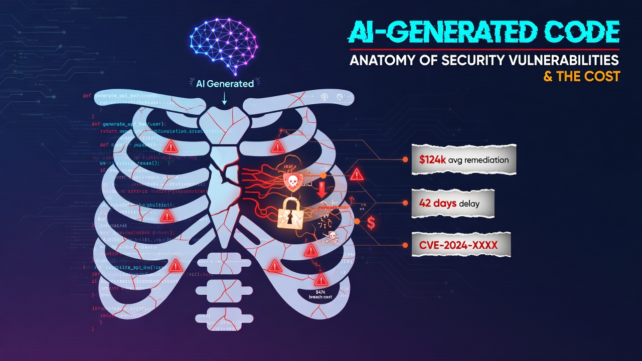 AI-Generated Code: Anatomy of Security Vulnerabilities and the Cost