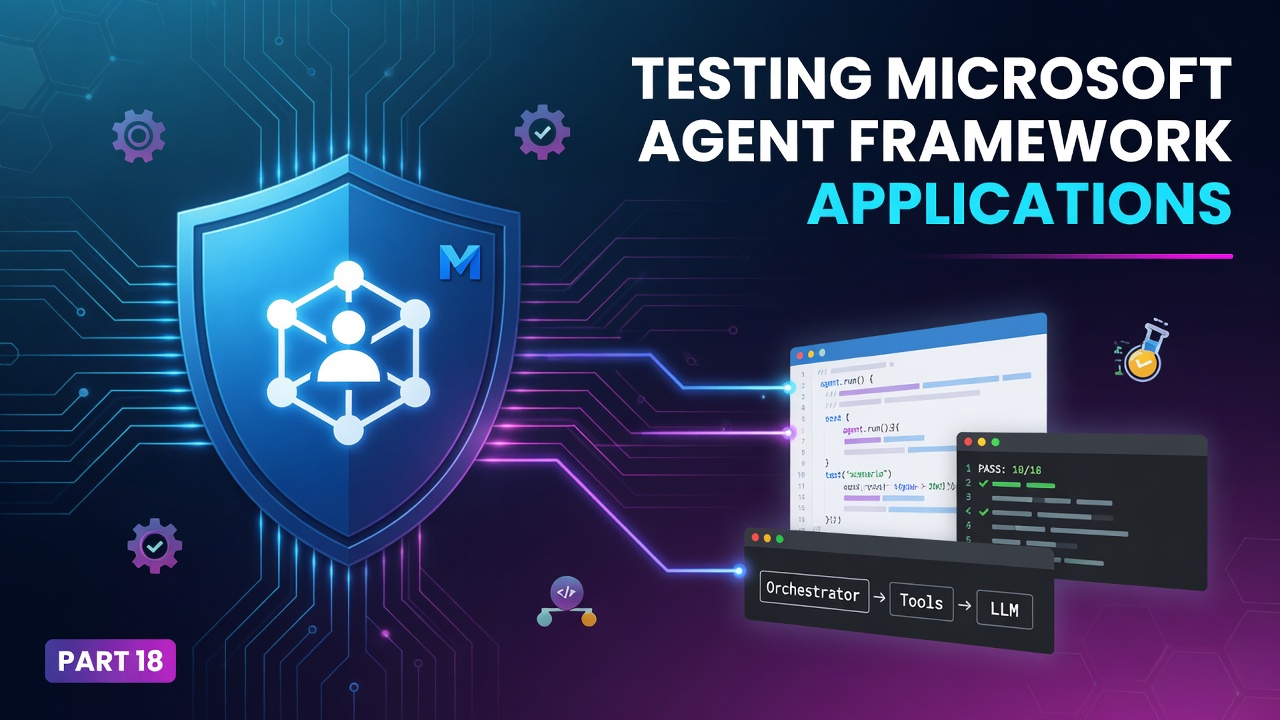 Testing Microsoft Agent Framework Applications