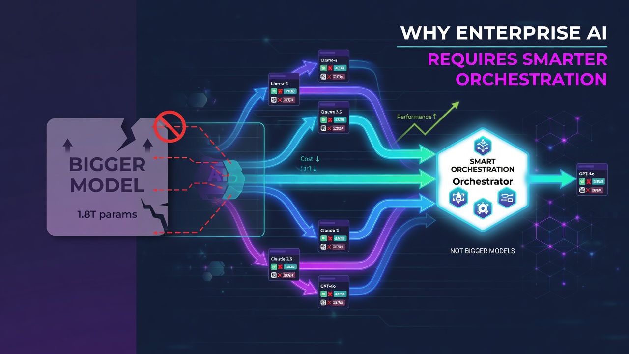 Why Enterprise AI Requires Smarter Orchestration, Not Bigger Models