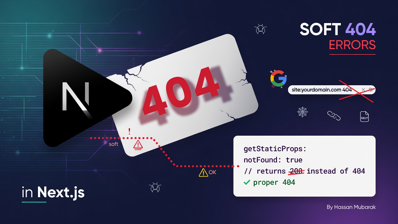 Soft 404 Errors in Next.js