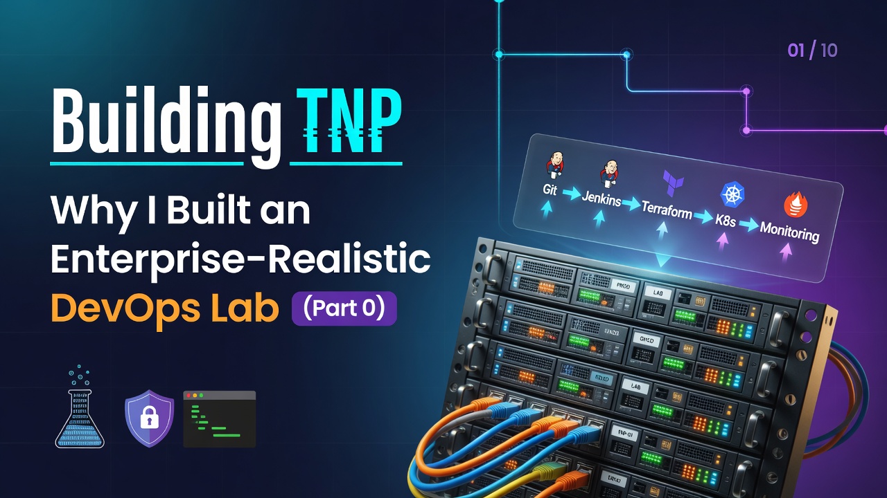Building TNP: Why I Built an Enterprise-Realistic DevOps Lab (Part 0)