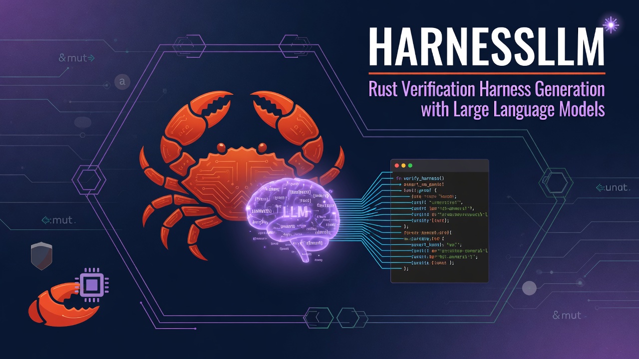 HarnessLLM: Rust Verification Harness Generation with Large Language Models