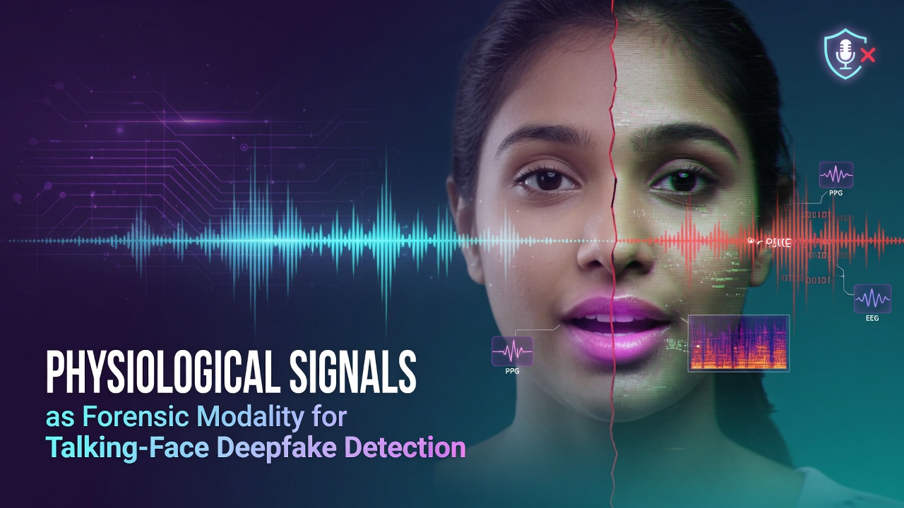 Physiological Signals as a Forensic Modality for Talking-Face Deepfake Detection
