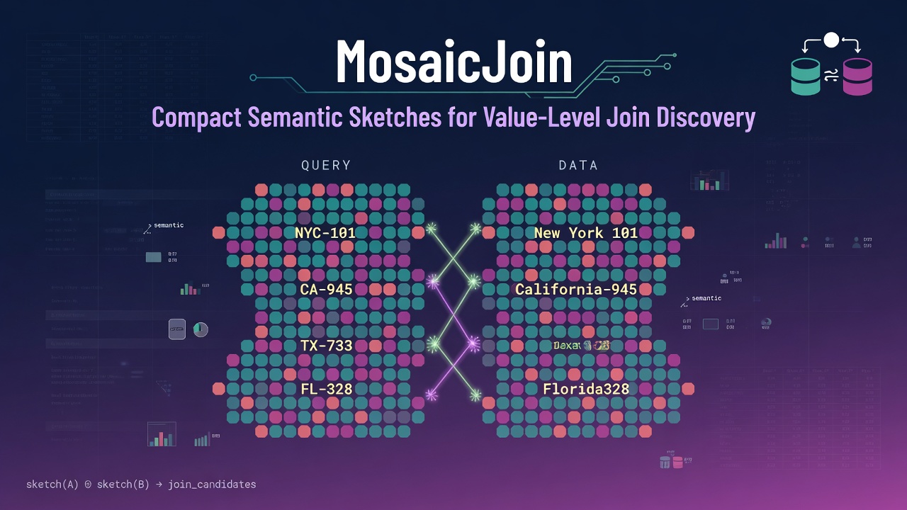 MosaicJoin: Compact Semantic Sketches for Value-Level Join Discovery