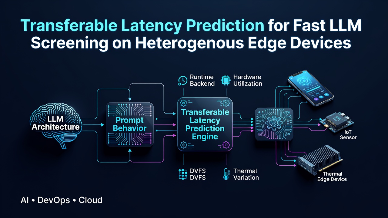 Transferable Latency Prediction for Fast LLM Screening on Heterogeneous Edge Devices
