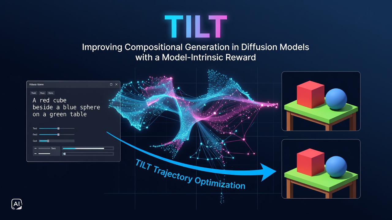 TILT: Improving Compositional Generation in Diffusion Models with a Model-Intrinsic Reward