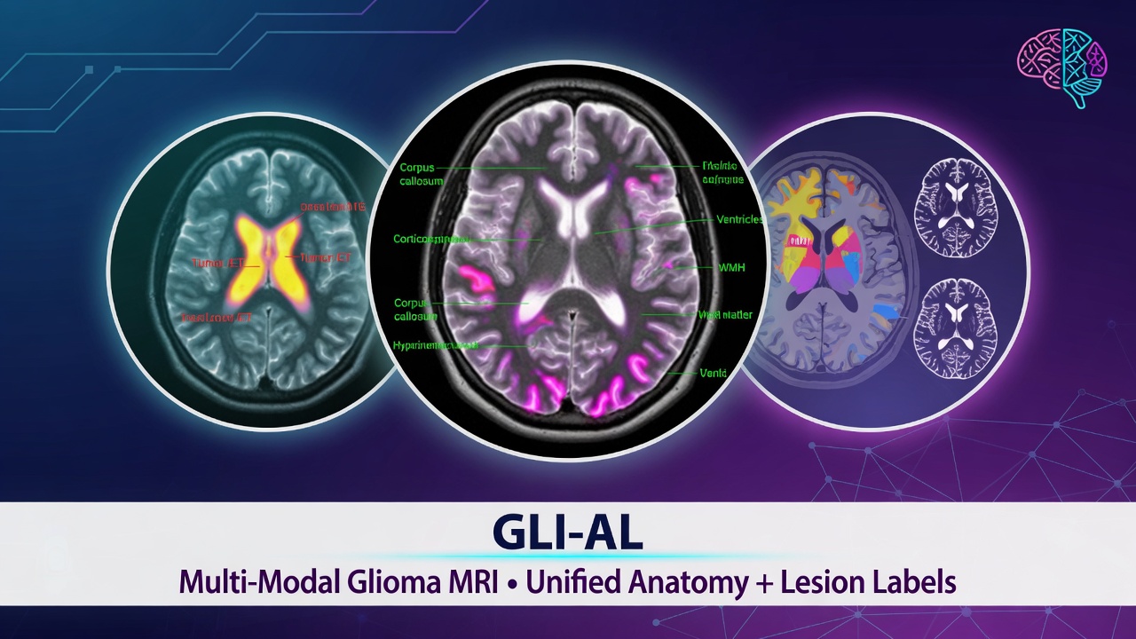 GLI-AL: A Multi-Modal Glioma MRI Label Resource with Unified Anatomy-Lesion Labels