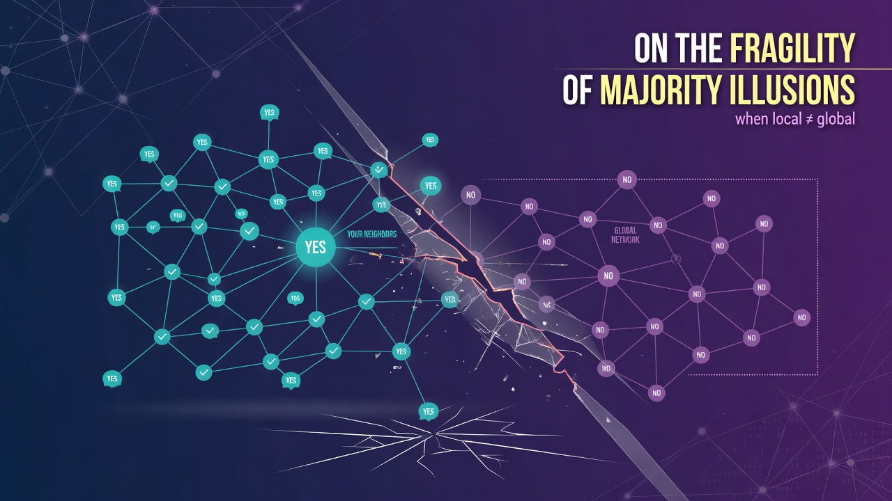On the Fragility of Majority Illusions