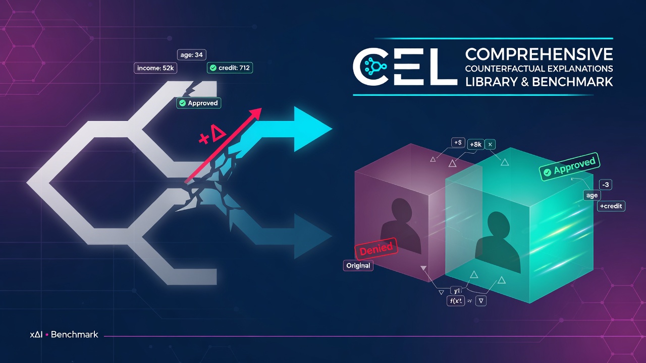 CEL: Comprehensive Counterfactual Explanations Library and Benchmark