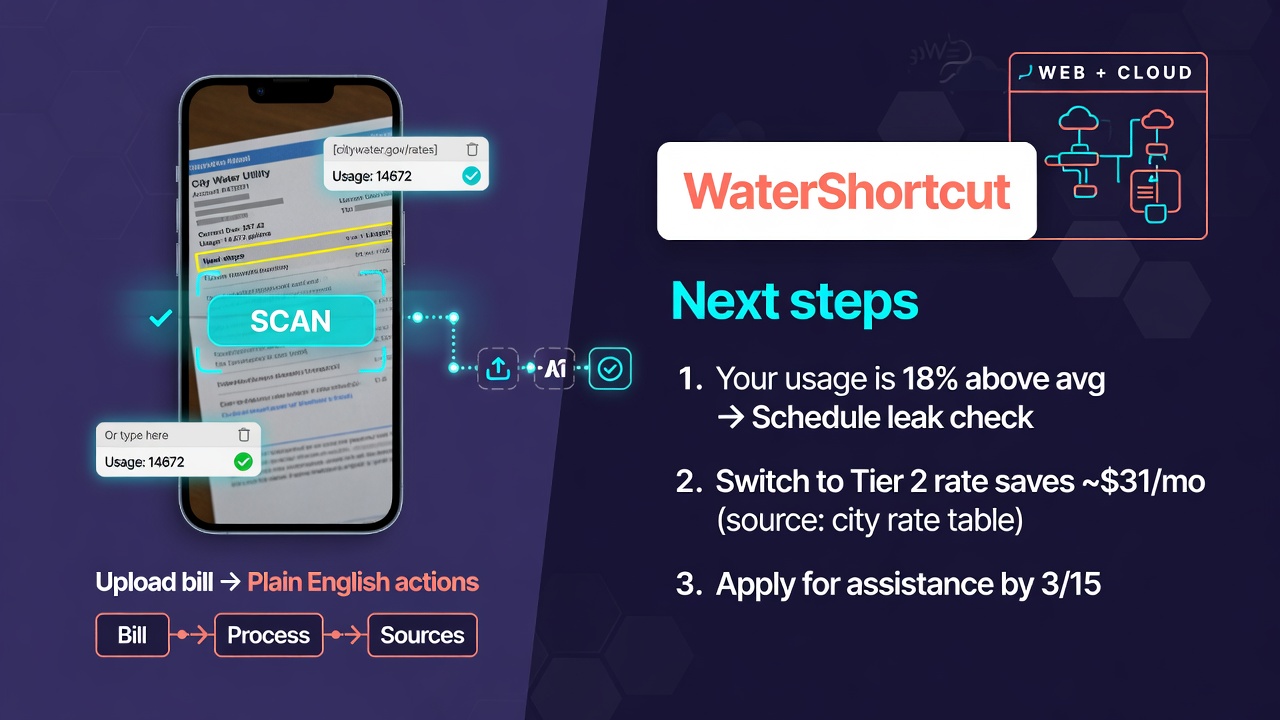 How we built WaterShortcut