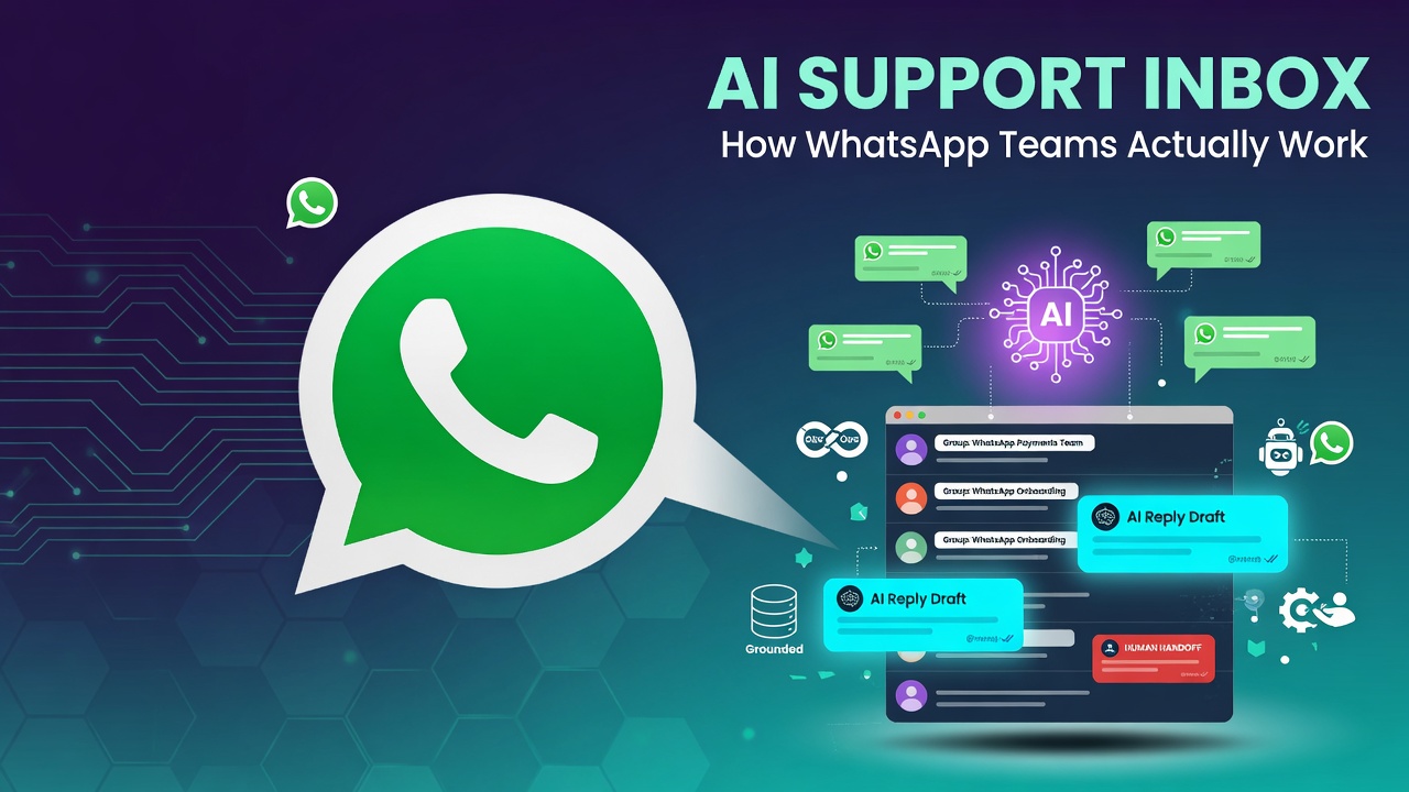 Building an AI Support Inbox for How WhatsApp Teams Actually Work