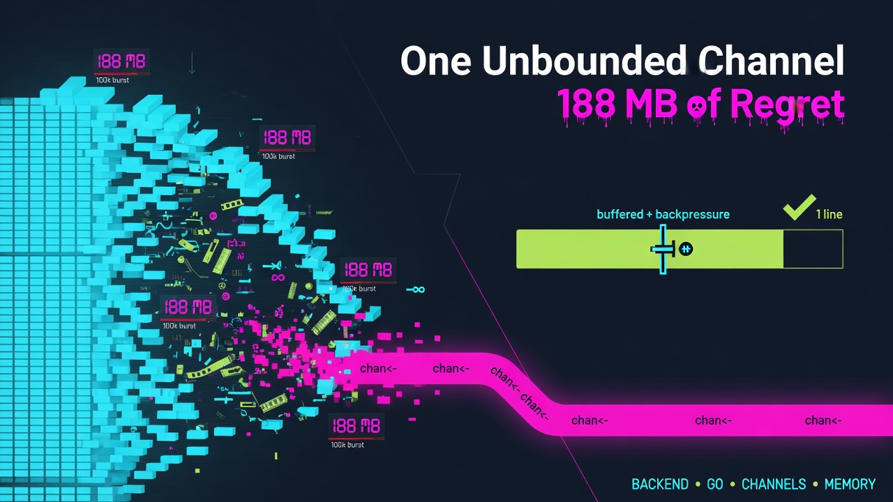 One Unbounded Channel, 188 MB of Regret