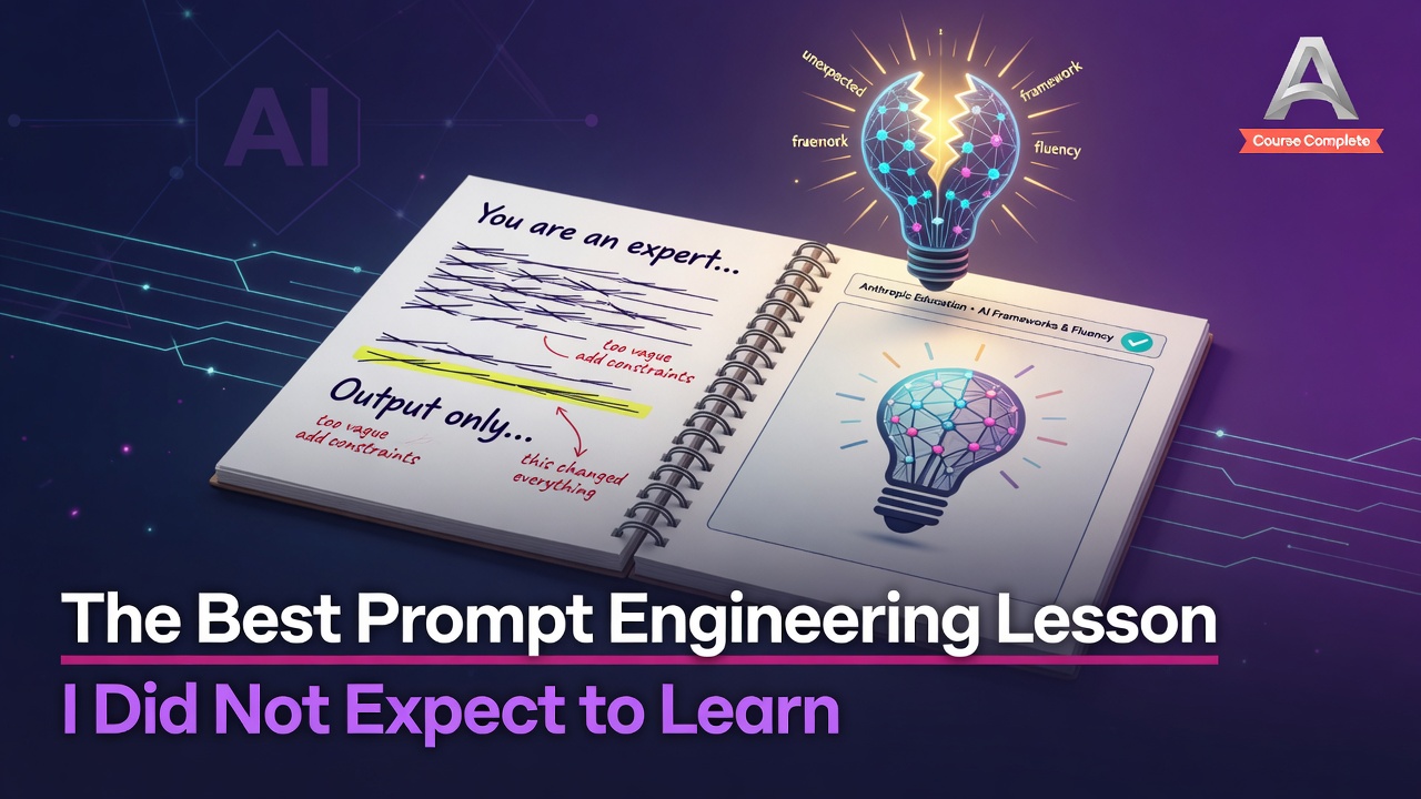 The Best Prompt Engineering Lesson I Did Not Expect to Learn